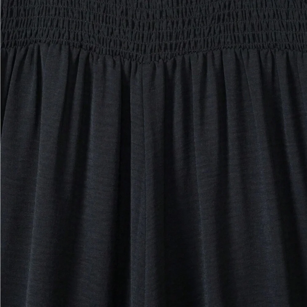 Boho Smocked Cami Top Wide Leg Pants Jumpsuit Green - Picture 11 of 11